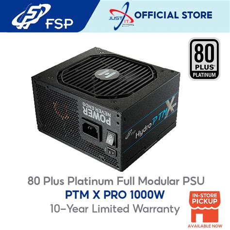 Fsp Hydro Ptm X Pro W Plus Platinum Full Modular Power Supply