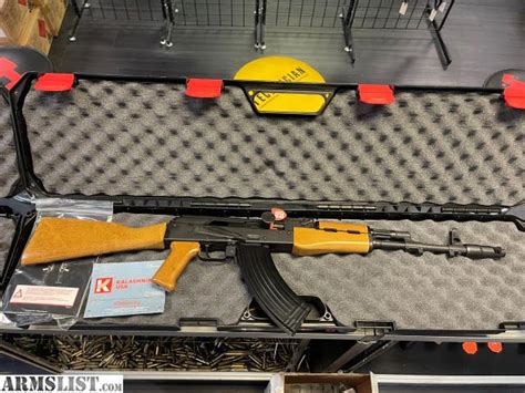 Armslist For Sale Kalashnikov Usa Kr Aw Ak Rifle Amber