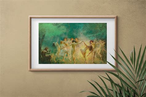 Joseph Tomanek Dance Of Hour Fire Dance Print On Canvas Or Etsy