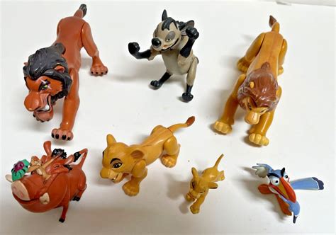 Lion King S Lot Battle Action Mufasa Scar Shenzi Nala Simba Zazu