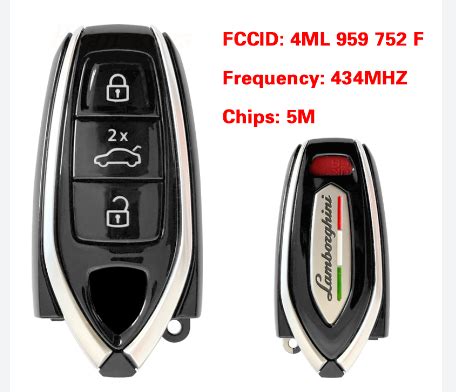 Oem Smart Mlb Key Remote Blank Fob For Lamborghini Urus