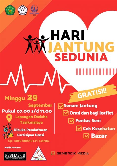 Peringatan Hari Jantung Sedunia Bareng Hima Kesmas Unsil