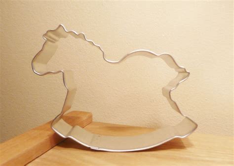 Metal 4 Rocking Horse Cookie Cutter Baby Shower Etsy