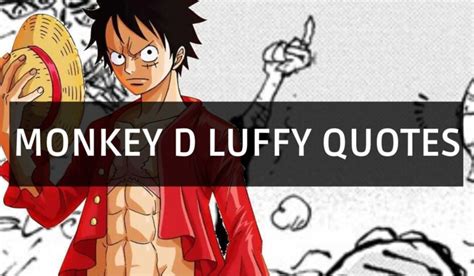 80+ Inspirational Monkey D. Luffy Quotes