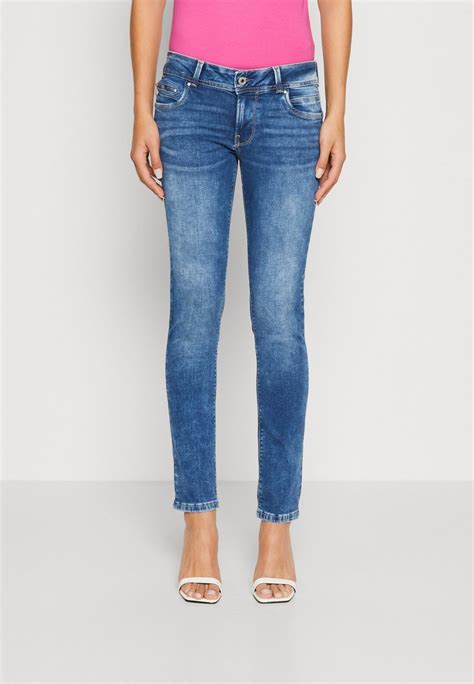 Pepe Jeans NEW BROOKE - Jeans Slim Fit - denim/blue denim - Zalando.at