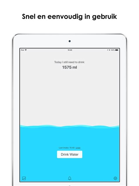 Drink Water ∙ Daily Reminder App Voor Iphone Ipad En Ipod Touch