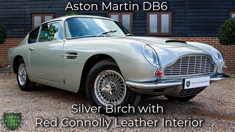 Aston Martin DB6 Registered Feb 1966 Finished In Silver Birch With Red