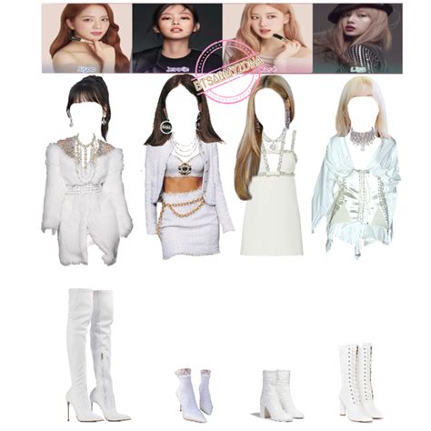 Fashion set [BLACKPINK] DON'T KNOW WHAT TO DO PERFORMANCE INSPIRED OUTFIT SET created via | Kpop ...