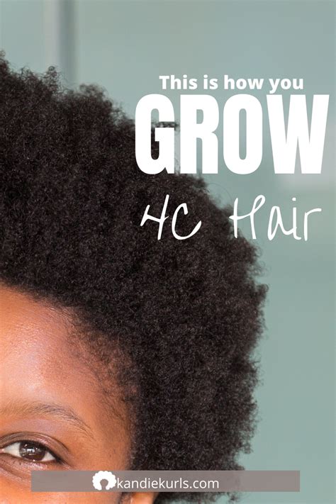 7 Tips For How To Grow 4c Hair Long And Beautiful Kandiekurls 4c