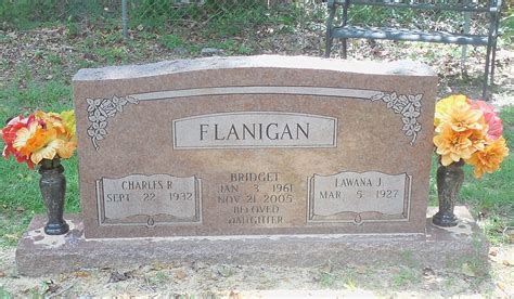 Bridget Leah Flanigan Find A Grave Memorial