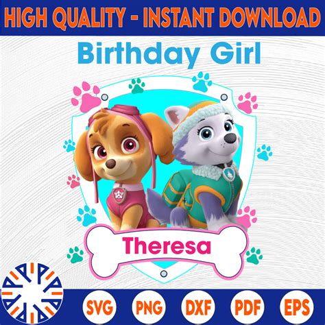 Personalized Name Paw Patrol Chase Birthday Png Birthday G Inspire Uplift