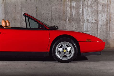 Ferrari Mondial T Valeo Miles Red Cabriolet For Sale