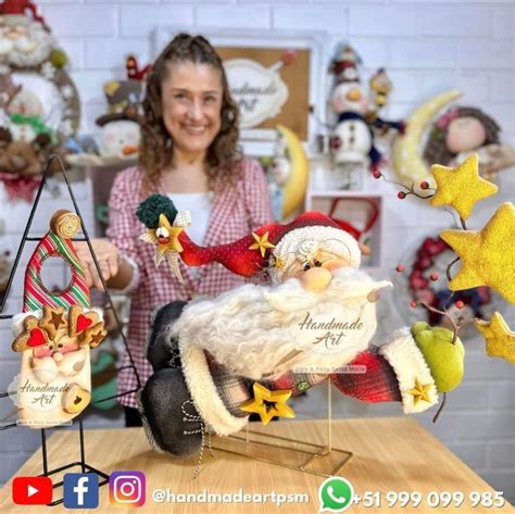 Pin de Juliana dos en Artesanato bonecas de pano Muñecos navideños