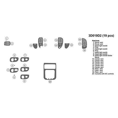 B I D D Rba D Molded Raw Brushed Aluminum Upgrade Kit Pcs