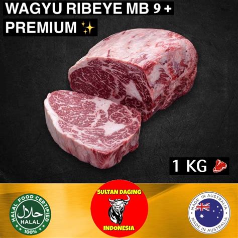 Jual WAGYU RIB EYE MB 9 250 GRAM PREMIUM IMPORT DARI AUSTRALIA RIBEYE