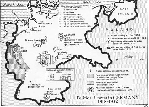 1918 1932 Political Unrest In Germany Revolutions Prussia North Sea