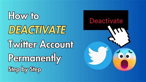 How To Deactivate Twitter Account Permanently Youtube