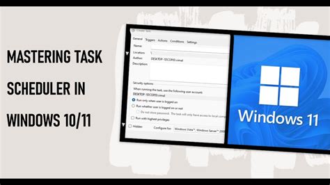 How To Use Task Scheduler In Windows 11 YouTube