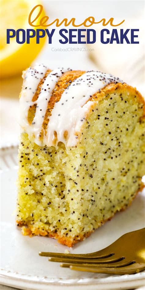 Lemon Poppy Seed Cake Recipe Carlsbad Cravings