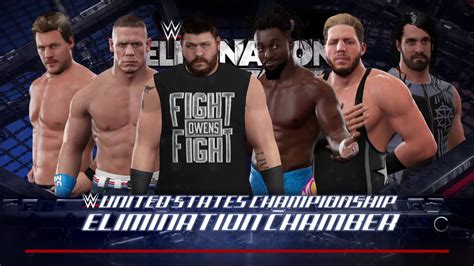 Wwe K Kevin Owens Vs John Kofi Chris Seth Jack Man Elimination