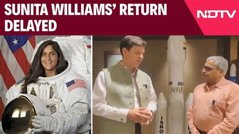 Sunita Williams Return To Earth Sunita Williams Will Return From