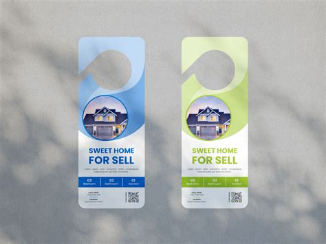 Real Estate Door Hanger Design Behance