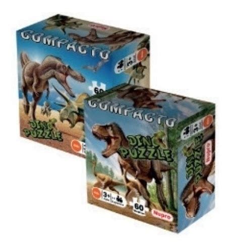 COMPACTO DINO PUZZLE SURTIDO 36pza Comprar En Wiwy