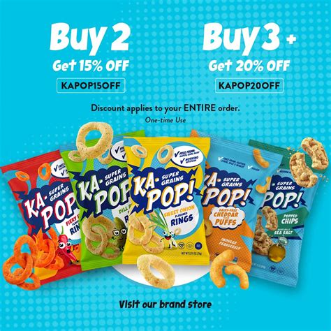 Ka Pop Popped Rings Variety Pack Pack Sweet Onion Dill Pickle