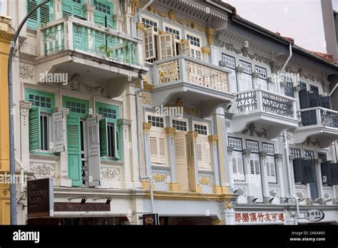 Colonial architecture, Singapore Stock Photo - Alamy 