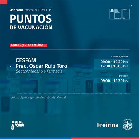 Servicio Salud Atacama On Twitter Covid Puntos De Vacunaci N