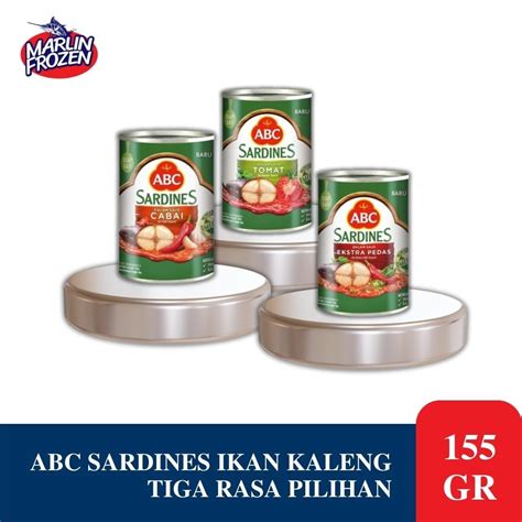 Jual Ikan Kaleng Abc Sardines Tomat Abc Gr Ikan Kaleng Cabai