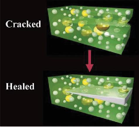 Figure 1 From Applications Of Microcapsules In Self Healing Polymeric