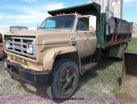 Gmc Grain Truck In Sleepy Eye Mn Item Al Sold Purple