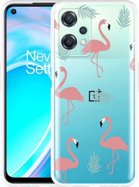 Cazy Hoesje Geschikt Voor OnePlus Nord CE 2 Lite Flamingo Pattern Bol