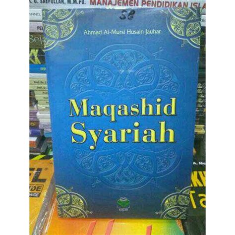 Jual Buku Maqasid Syariah Ahmad Al Mursi Husain Jauhar Soft Cover