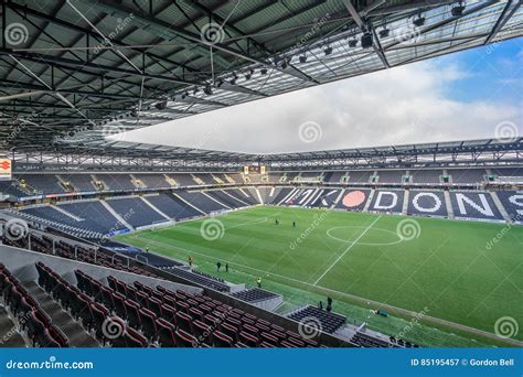 Mk Dons Stadium In Milton Keynes Editorial Photography Image Of