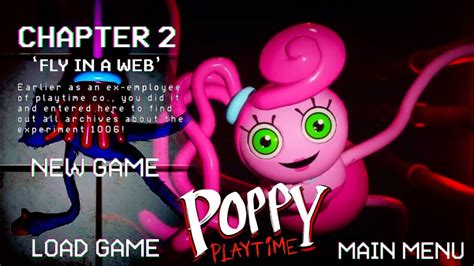 Poppy Playtime Chapter 2 Fly In A Web Gameplay Poppy Playtime