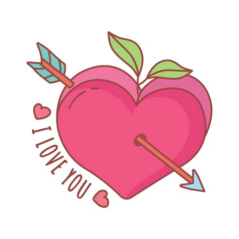 Cute Heart Sticker 18873844 PNG