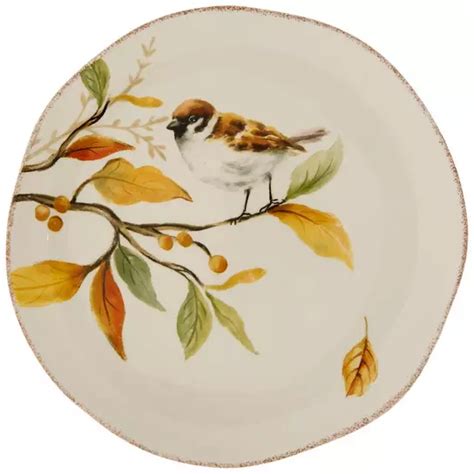 Bird And Fall Leaves Salad Plate Hobby Lobby 105949896