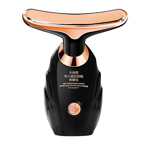 Neck Face Firming Wrinkle Removal Tool Double Chin Reducer Vibration Lifting Massager For