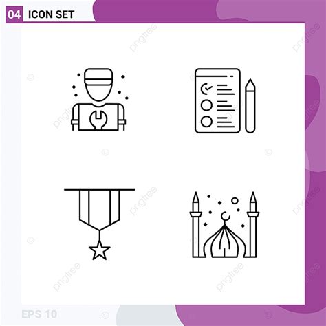 Universal Symbols Vector Design Images Universal Line Signs Symbols