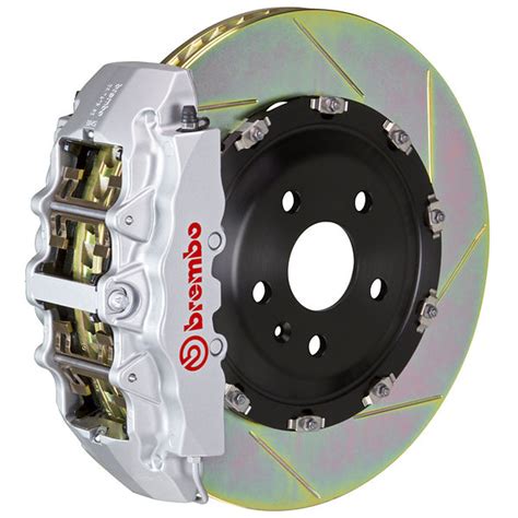 Brembo Gt Front Big Brake System With 8 Piston Calipers And Slotted