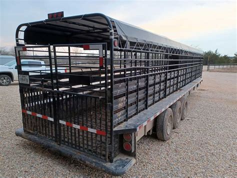 Livestock Trailer Tarps In Paris Texas Trison Tarps Usa