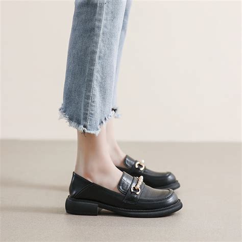 Women Summer Leather Casual Flat Loafers