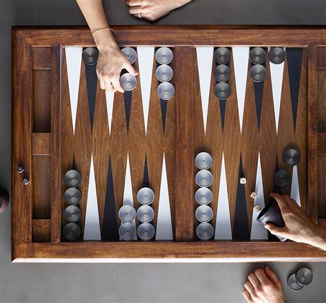 Giant Vintage Backgammon Set