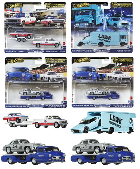 楽天ブックス ホットウィール Hot Wheels チームトランスポート アソート 台組 セット入り BOX販売 乗り物おもちゃ ミニカー 歳から マルチ C FLF