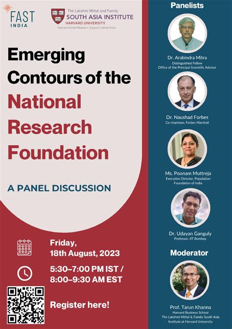 Emerging Contours Of National Research Foundation For India • The