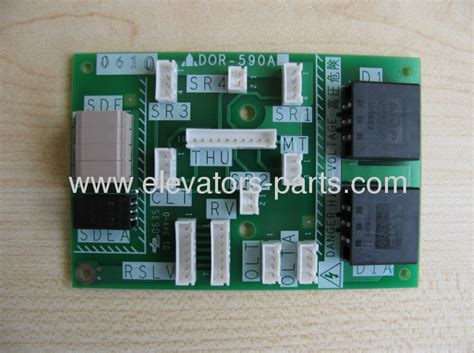 Mitsubishi Elevator Spare Parts DOR 590A PCB Door Controller Board