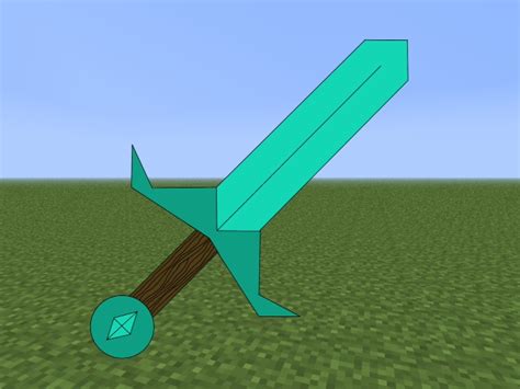 How To Draw A Minecraft Sword With Pictures Wikihow