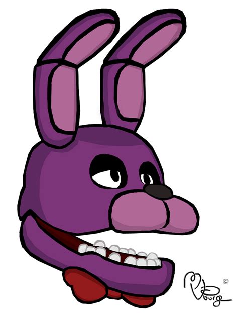 Bonnie the bunny MLP Style (FnaF) by Pinkiemena95 on DeviantArt